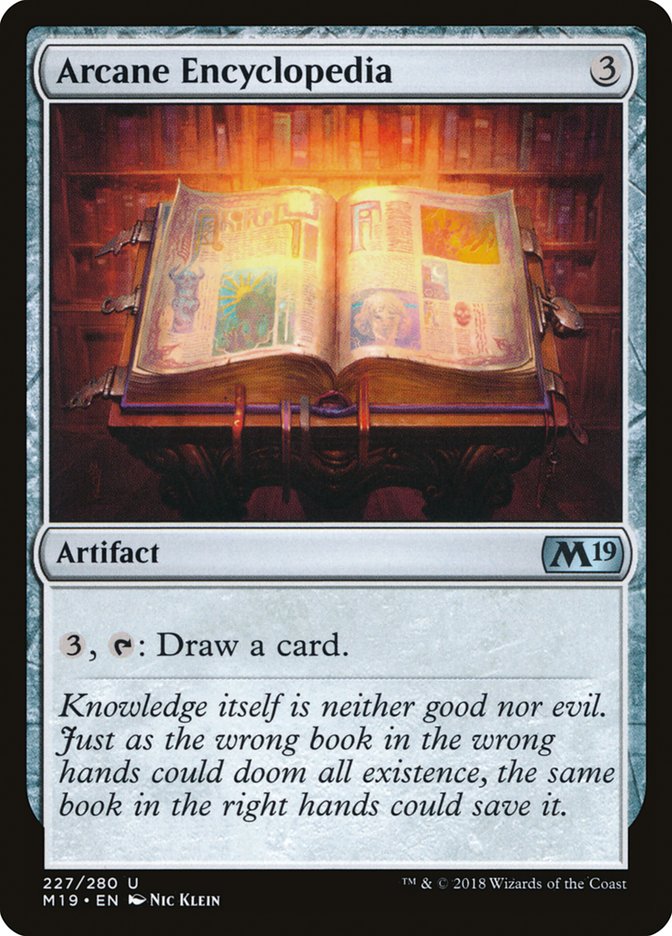 Arcane Encyclopedia [Core Set 2019] | Card Merchant Takapuna