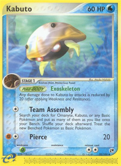 Kabuto (39/100) [EX: Sandstorm] | Card Merchant Takapuna