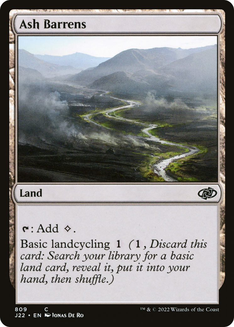 Ash Barrens [Jumpstart 2022] | Card Merchant Takapuna