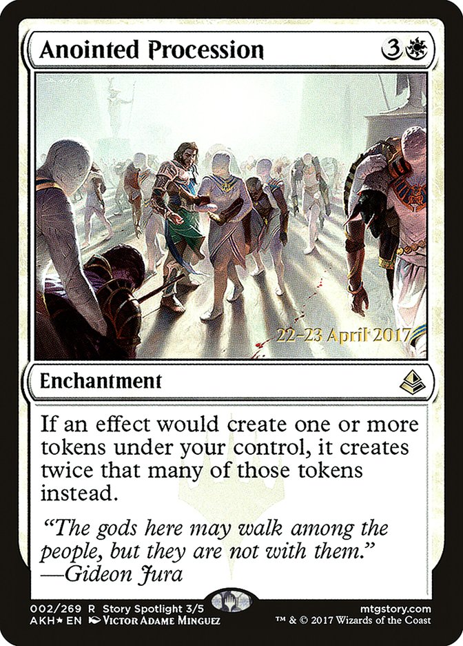 Anointed Procession [Amonkhet Prerelease Promos] | Card Merchant Takapuna