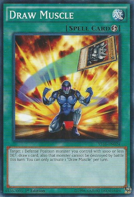 Draw Muscle [YS16-EN024] Common | Card Merchant Takapuna