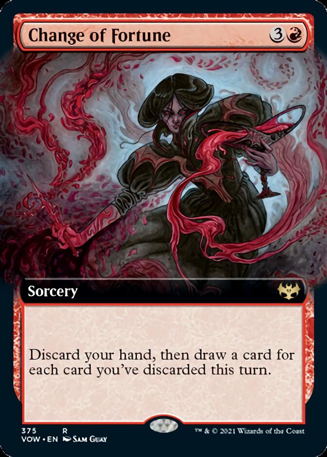 Change of Fortune (Extended Art) [Innistrad: Crimson Vow] | Card Merchant Takapuna