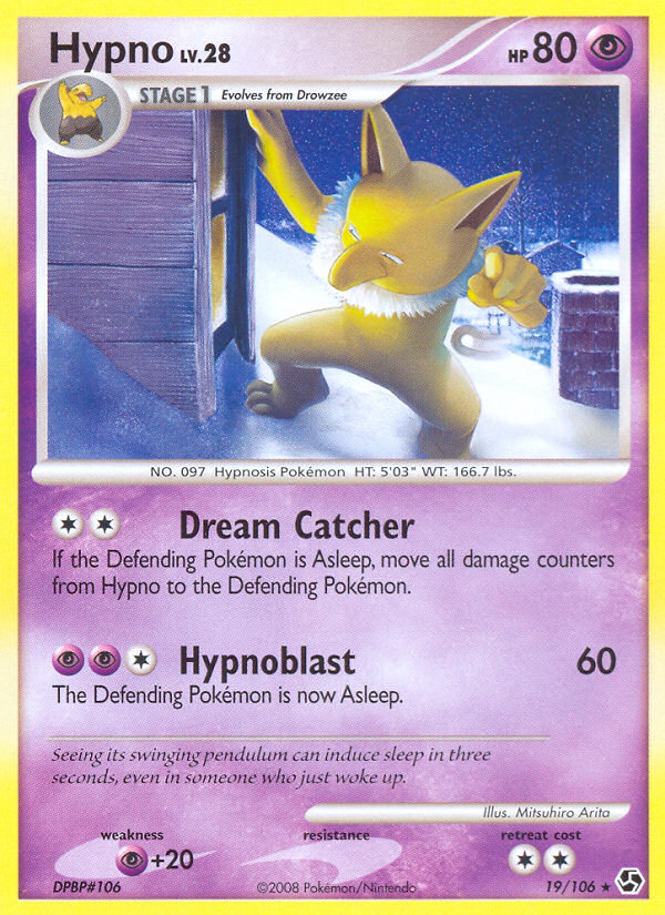 Hypno (19/106) [Diamond & Pearl: Great Encounters] | Card Merchant Takapuna