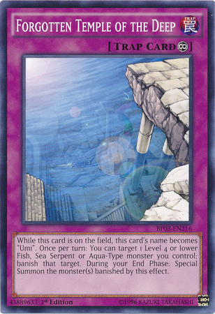 Forgotten Temple of the Deep [BP03-EN216] Common | Card Merchant Takapuna