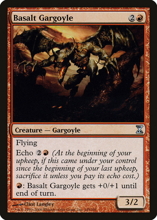 Basalt Gargoyle [Time Spiral] | Card Merchant Takapuna