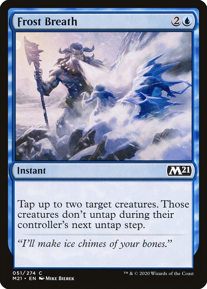 Frost Breath [Core Set 2021] | Card Merchant Takapuna