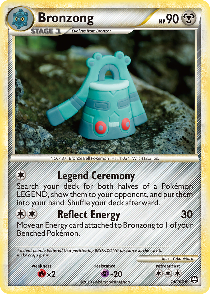 Bronzong (15/102) [HeartGold & SoulSilver: Triumphant] | Card Merchant Takapuna