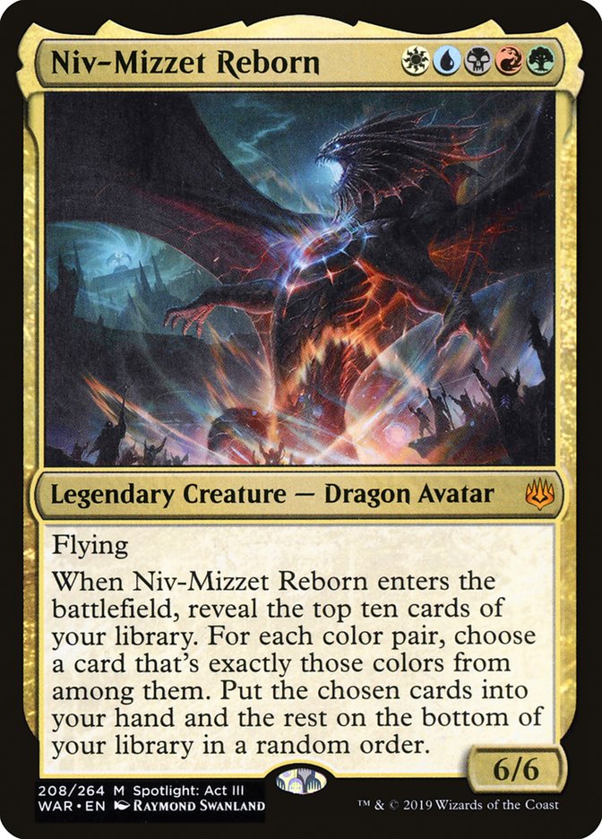 Niv-Mizzet Reborn [War of the Spark] | Card Merchant Takapuna