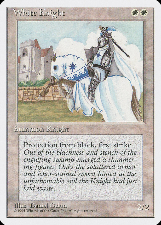 White Knight [Fourth Edition] | Card Merchant Takapuna