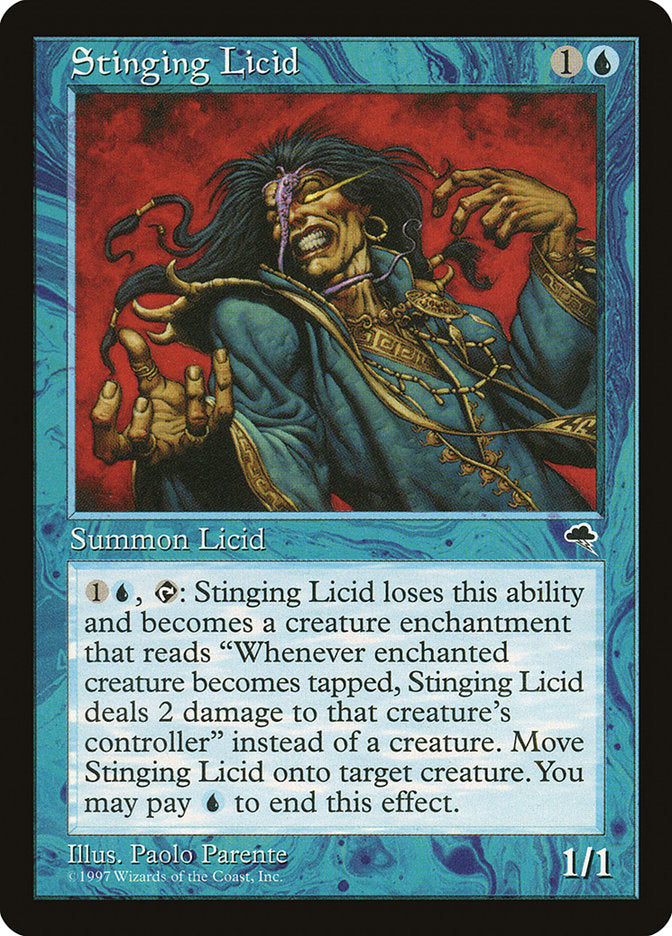 Stinging Licid [Tempest] | Card Merchant Takapuna