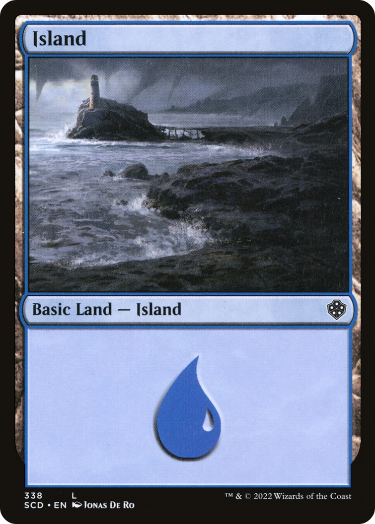 Island (338) [Starter Commander Decks] | Card Merchant Takapuna