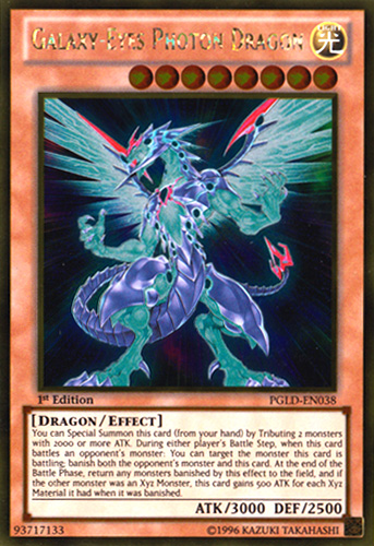 Galaxy-Eyes Photon Dragon [PGLD-EN038] Gold Rare | Card Merchant Takapuna