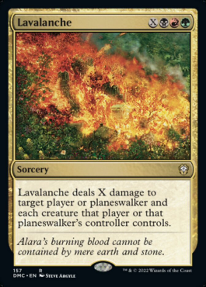 Lavalanche [Dominaria United Commander] | Card Merchant Takapuna