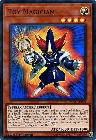 Toy Magician [AC18-EN020] Ultra Rare | Card Merchant Takapuna