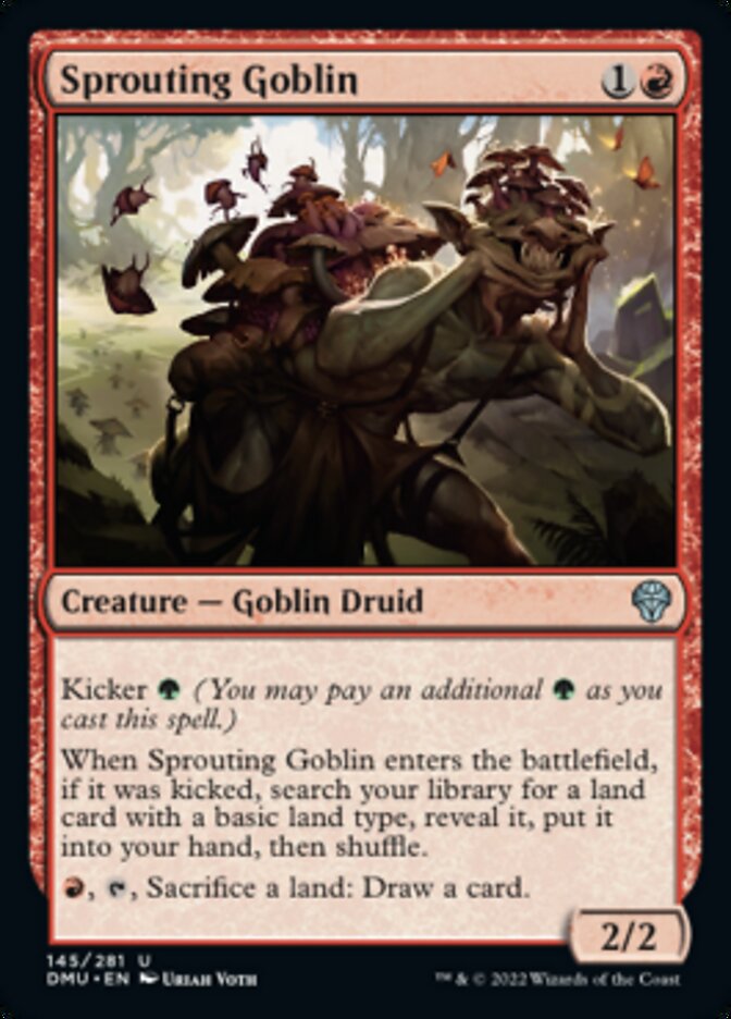 Sprouting Goblin [Dominaria United] | Card Merchant Takapuna