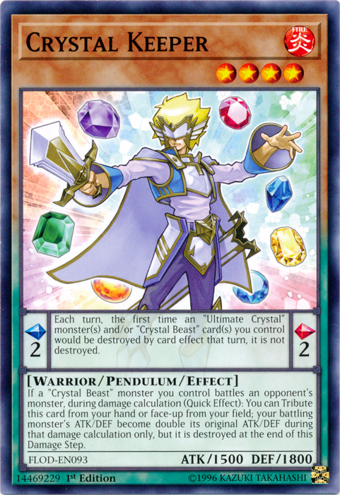 Crystal Keeper [FLOD-EN093] Common | Card Merchant Takapuna