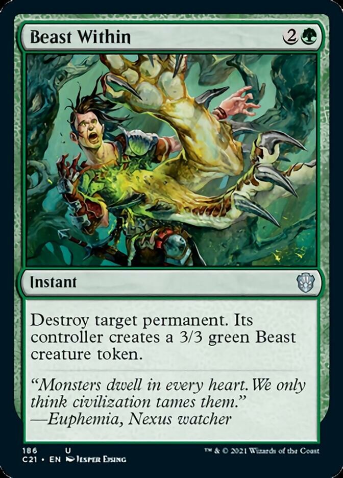 Beast Within [Commander 2021] | Card Merchant Takapuna