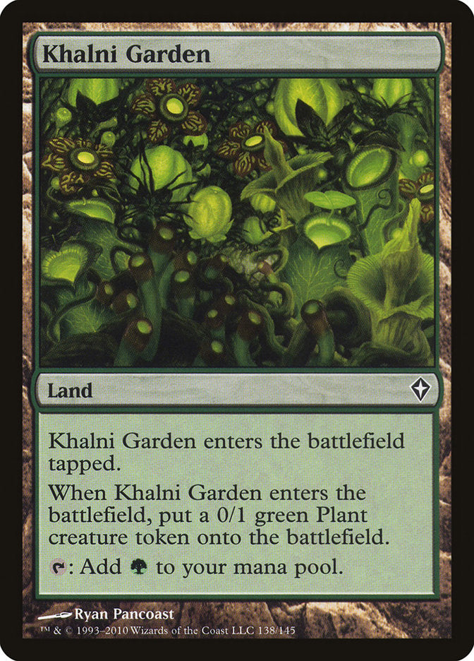 Khalni Garden [Worldwake] | Card Merchant Takapuna