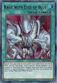 Rage with Eyes of Blue (Purple) [LDS2-EN029] Ultra Rare | Card Merchant Takapuna