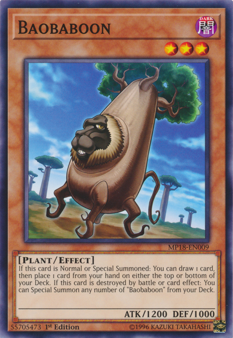 Baobaboon [MP18-EN009] Common | Card Merchant Takapuna