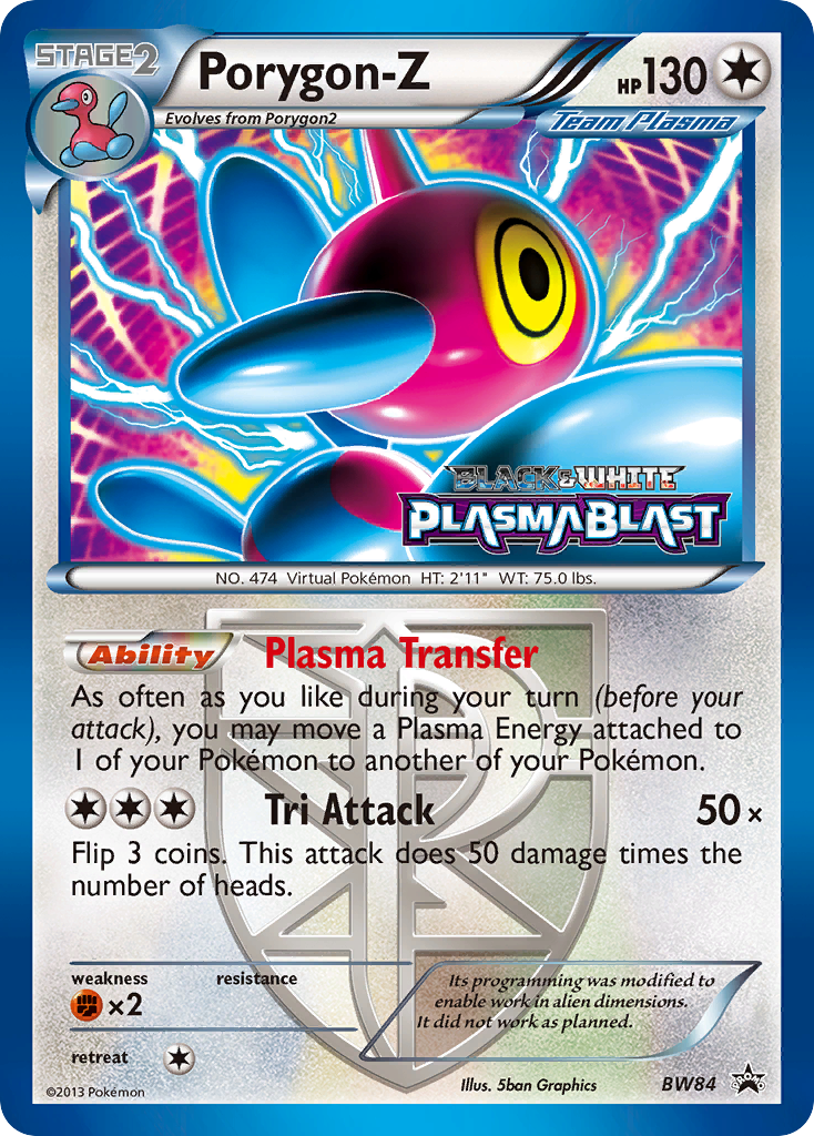 Porygon-Z (BW84) [Black & White: Black Star Promos] | Card Merchant Takapuna