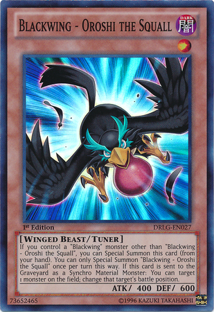 Blackwing - Oroshi the Squall [DRLG-EN027] Super Rare | Card Merchant Takapuna