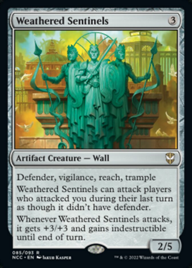 Weathered Sentinels [Streets of New Capenna Commander] | Card Merchant Takapuna