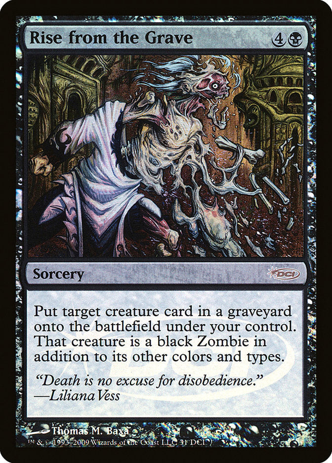 Rise from the Grave [Wizards Play Network 2009] | Card Merchant Takapuna