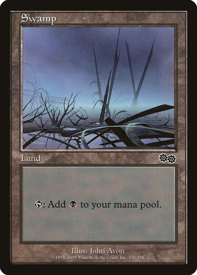 Swamp (339) [Urza's Saga] | Card Merchant Takapuna