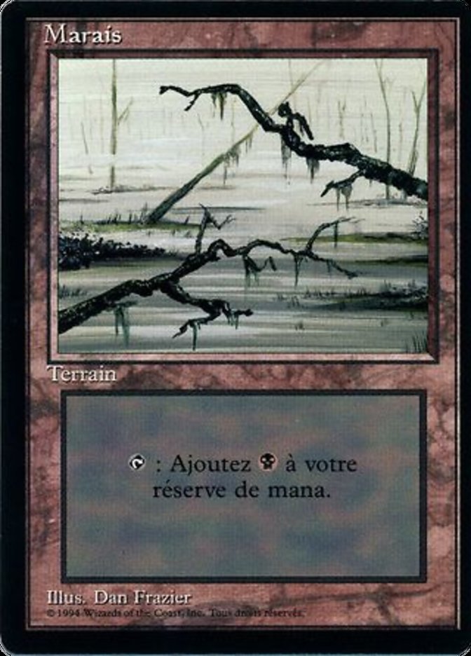 Swamp (C) [Foreign Black Border] | Card Merchant Takapuna