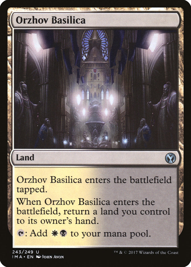 Orzhov Basilica [Iconic Masters] | Card Merchant Takapuna