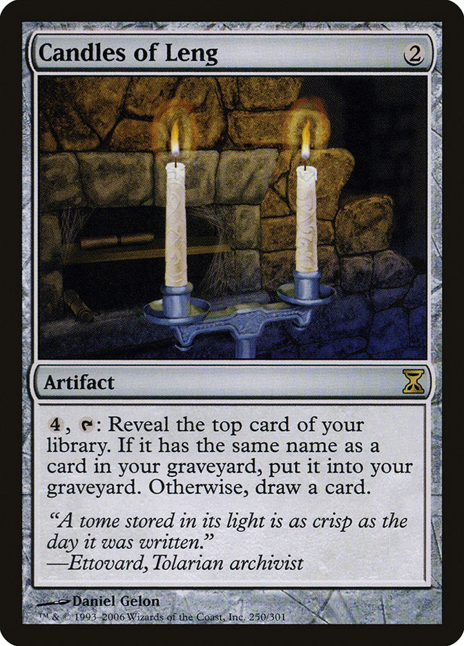 Candles of Leng [Time Spiral] | Card Merchant Takapuna