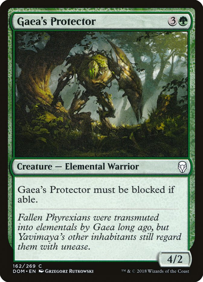 Gaea's Protector [Dominaria] | Card Merchant Takapuna