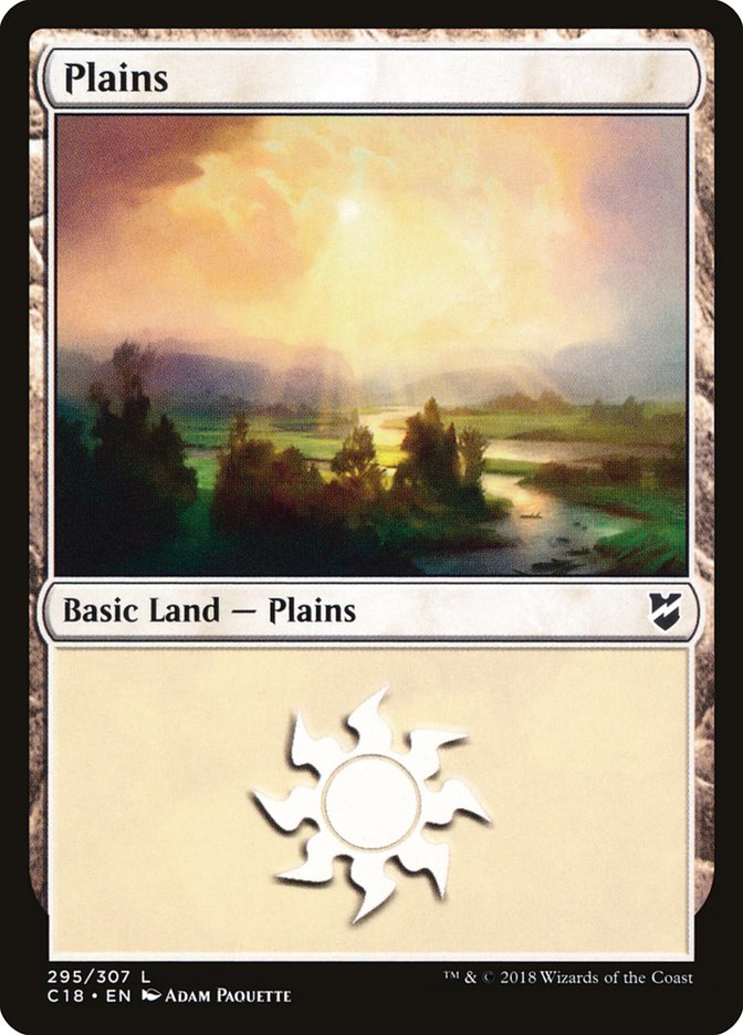 Plains (295) [Commander 2018] | Card Merchant Takapuna