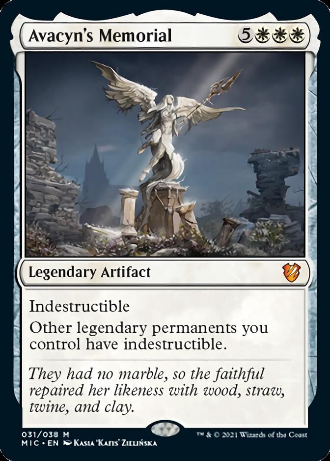 Avacyn's Memorial [Innistrad: Midnight Hunt Commander] | Card Merchant Takapuna