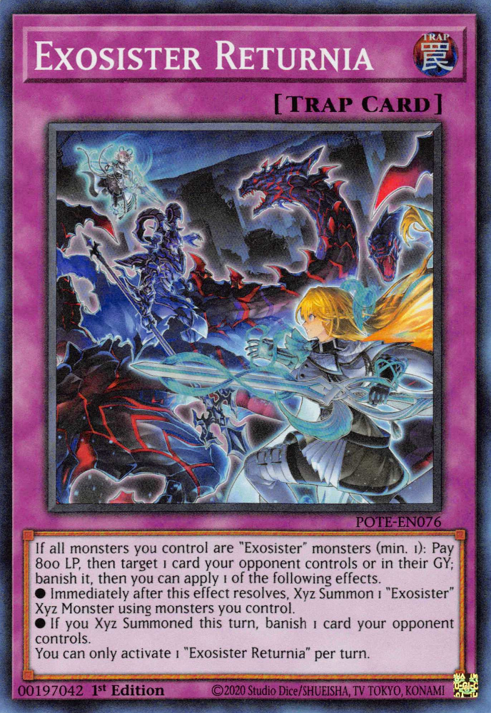 Exosister Returnia [POTE-EN076] Super Rare | Card Merchant Takapuna