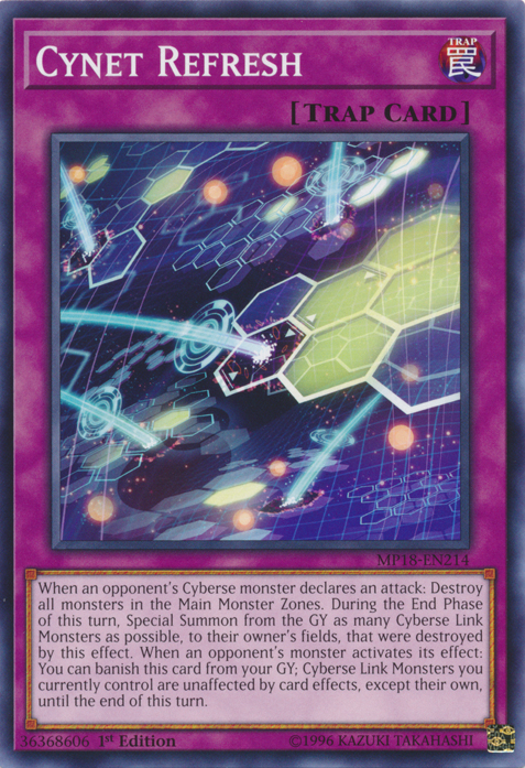 Cynet Refresh [MP18-EN214] Common | Card Merchant Takapuna