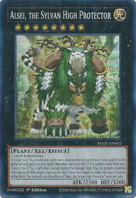 Alsei, the Sylvan High Protector [MAZE-EN052] Super Rare | Card Merchant Takapuna