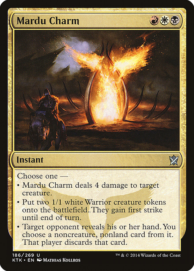 Mardu Charm [Khans of Tarkir] | Card Merchant Takapuna