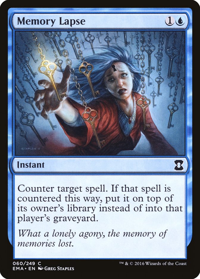 Memory Lapse [Eternal Masters] | Card Merchant Takapuna