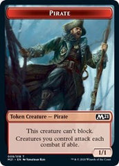 Pirate // Weird Double-Sided Token [Core Set 2021 Tokens] | Card Merchant Takapuna