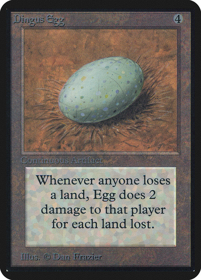 Dingus Egg [Alpha Edition] | Card Merchant Takapuna