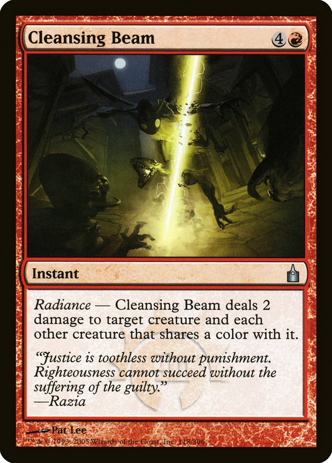 Cleansing Beam [Ravnica: City of Guilds] | Card Merchant Takapuna