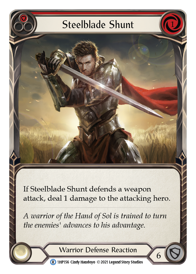 Steelblade Shunt (Red) [1HP156] (History Pack 1) | Card Merchant Takapuna