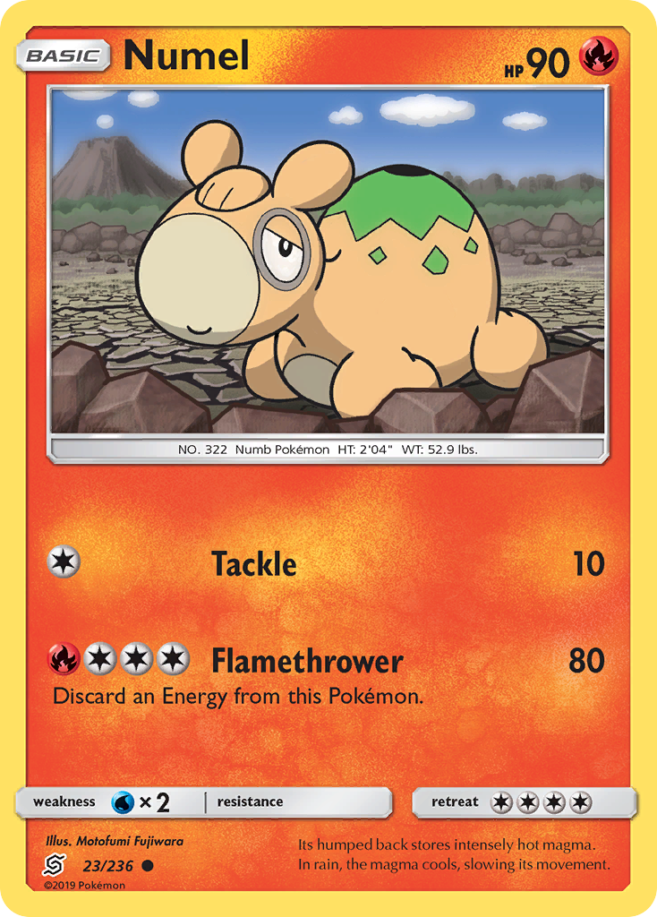 Numel (23/236) [Sun & Moon: Unified Minds] | Card Merchant Takapuna