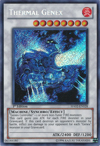 Thermal Genex [HA02-EN028] Secret Rare | Card Merchant Takapuna