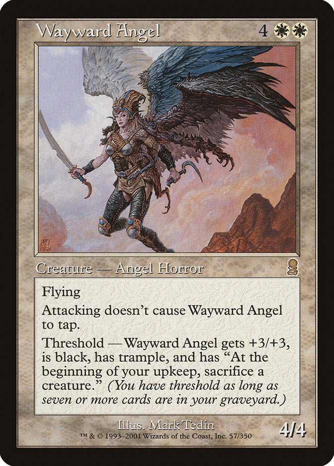 Wayward Angel [Odyssey] | Card Merchant Takapuna