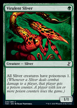 Virulent Sliver [Time Spiral Remastered] | Card Merchant Takapuna