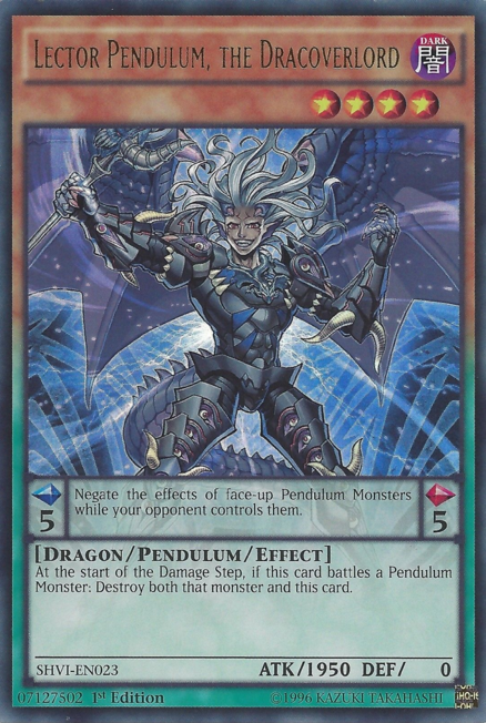 Lector Pendulum, the Dracoverlord [SHVI-EN023] Ultra Rare | Card Merchant Takapuna