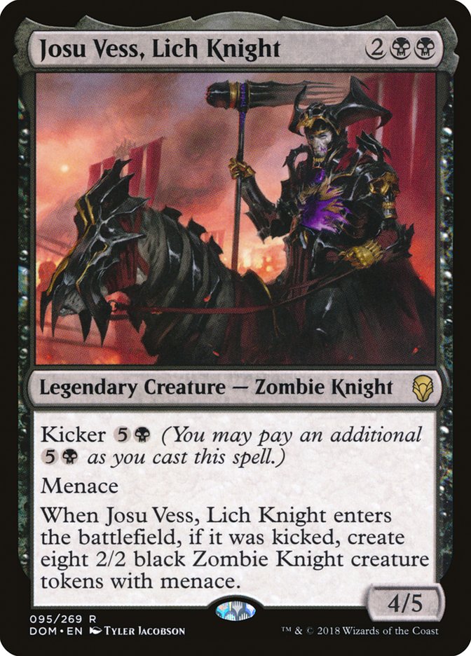 Josu Vess, Lich Knight [Dominaria] | Card Merchant Takapuna